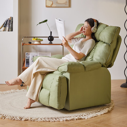 Jiayi single sofa chair can sleep first-class space e-sports cabin can rotate living room leisure sofa single fabric sofa