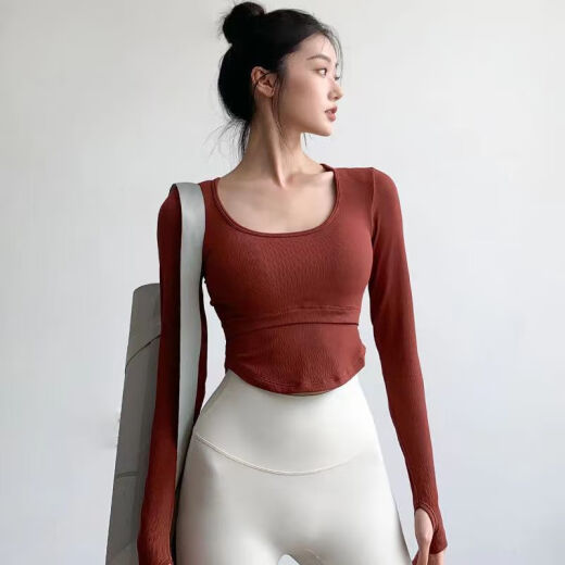 Minghuitong a prueba de choque Sports Sports Training Strong Women Song Simting Fitness Entrenamiento de fitness But de ropa de yoga con red de ropa interior de la almohadilla de cofre DX16837 Folleto verde manga corta S