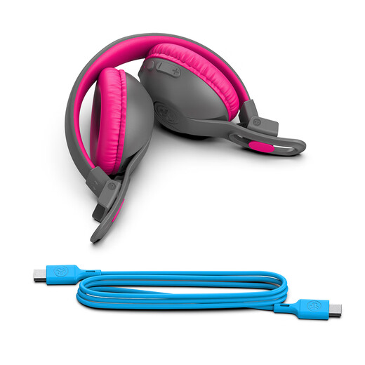 
JLabJbuddies Studio 2 Head-mounted wireless Bluetooth children's headphones educational toys Immersive learning listening to music English online course student headphones Fantasy powder
