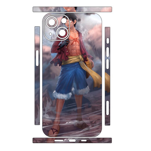 Supply shredded iPhone12 frame film full body sticker Apple 13promax back shell back film customized cartoon color change film 13794 iPhone13Mini