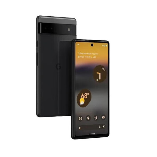Google / Google Pixel 6 Pro Smartphone Android natif avec 6A Écran incurvé Google 6e génération Pixel 6A Black 6.1 pouces Strucy Screen 128g