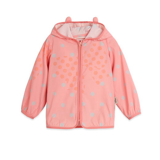 jnby by JNBY [Sunscreen Clothes UPF50+] Jiangnan Buddies Baby Light and Breathable Jackets Boys and Girls Baby YN3611990 690 Mixed Powder 80 cm