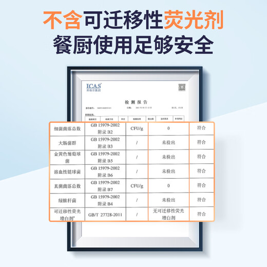 Meiya lazy rag disposable rag household kitchen towel no-wash water-absorbing oil-absorbing dish towel white-150 sheets-20cm*23cm