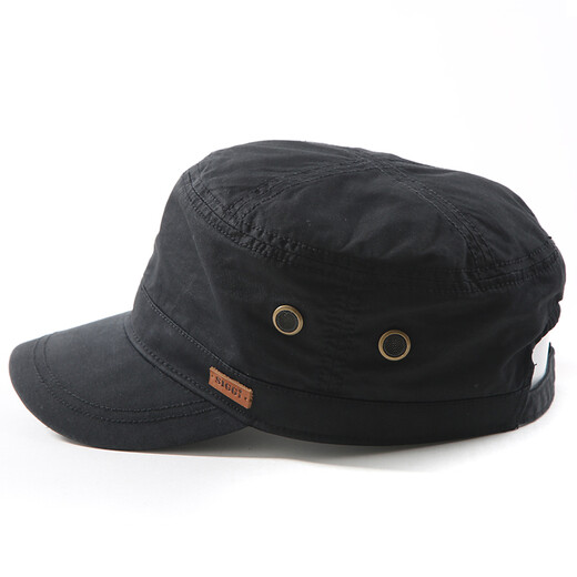 Chapeau Siggi printemps et d'été du chapeau plat en plein air du chapeau de baseball masculin chapeau soleil grand circonférence à la tête noire 61-63