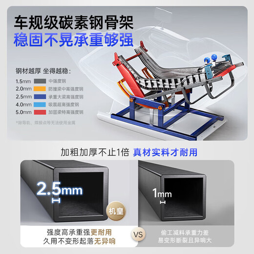 Westinghouse CE certified S570 massage chair space capsule full body massage electric massage chair home electric sofa government subsidy gift for family and parents Supersonic Titanium Silver