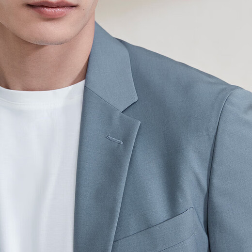 Good news bird spring light formal suit (top) flat lapel suit for men EBB231712 light green 50A