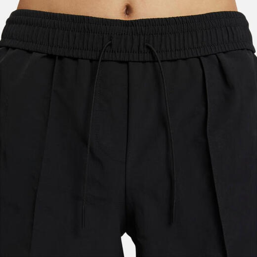 Nike (NIKE) women's running training fitness quick-drying five-point pants woven light breathable hot pants mid-waist sports shorts FV6623-010 S