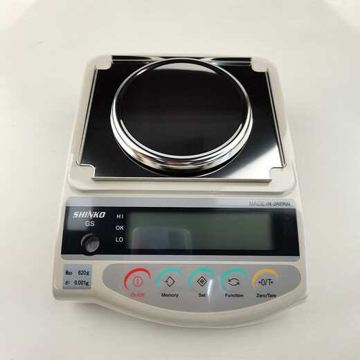 大菱计器日本进口新光电子秤高精度珠宝黄金精密电子天平GS系列GS12001 GS1202(1200g*0.01g)