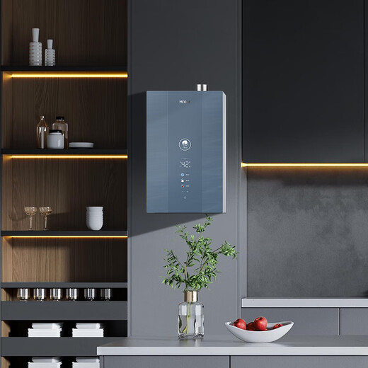 Haier's first-class energy efficiency zero cold water E7MAX 16-liter gas water heater natural gas first-class silent water servo constant temperature large water volume door-to-door installation 20% national subsidy