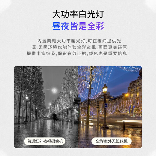 普联（TP-LINK） 监控摄像头 360度全景家用室外防水高清全彩夜视球机  无线WiFi手机远程智能语音报警监控器 TL-IPC682-A4【旗舰800万/4K画面】 标配不含内存卡【送32G内存