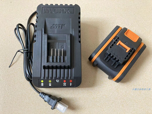 Original Wachs 20V Lithium -Akku WA3551 WA3553 Orange Serie WA3880 Ladegerät WA3880 20V Ladegerät