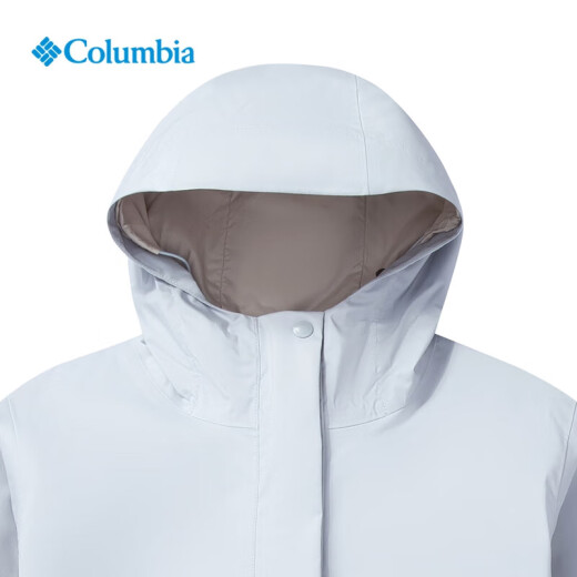Columbia哥伦比亚户外24秋冬新品女徒步旅行连帽休闲外套防水冲锋衣XR3937 XR3937031 XL/170/92A