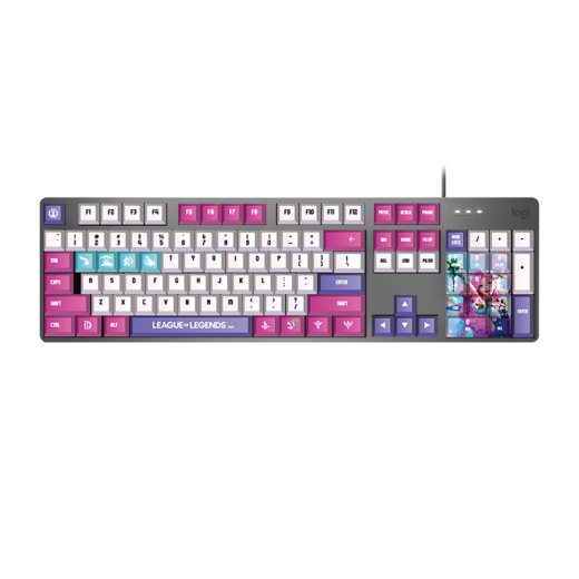 Logitech K845 Механическая клавиатура игра в эн-S-Sports Wired Keyboard Office Office Office Персонализированная версия на заказ клавиш для мальчиков и подруг подарков K845 League of Legends Salerfanie Limited Edition Red Axis