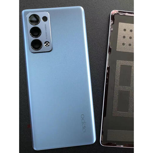 OPPO is suitable for Reno6 original glass back cover reno6pro + battery cover mobile phone shell rear screen back panel disassembly Reno6Pro + summer Harumi original back cover