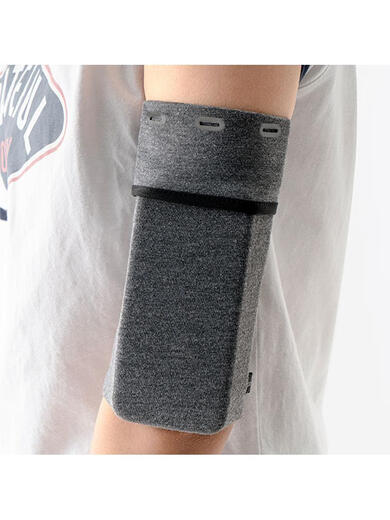 Mobile phone strap arm sports running mobile phone arm bag sleeves unisex wrist bag outdoor fitness hand blue S (suitable for arm circumference 19-23cm)