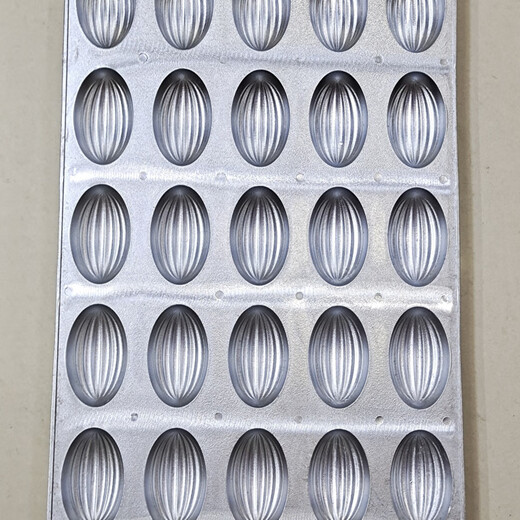 Pure aluminum alloy honey chicken cake baking pan 24 in 35 in round crispy baking old-fashioned cake mold commercial Xinhua pure aluminum 25 olive