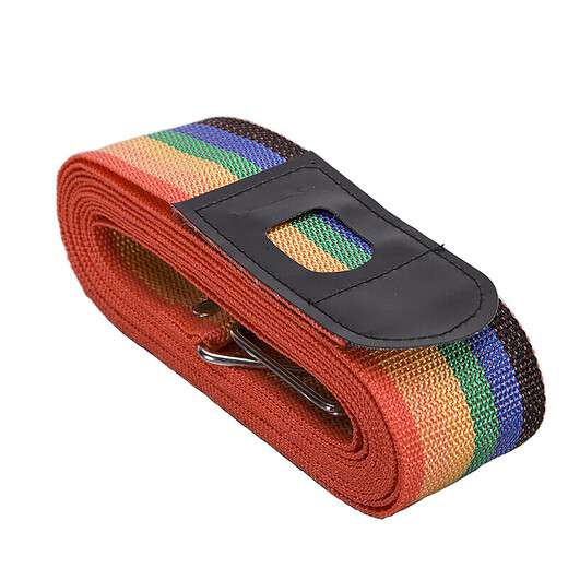 Reisebox Bündelhalter mit Koffer Trolley Hülle Gepäckbündelbänder mit Kreuzfahrten im Ausland Regenbogenfarbe