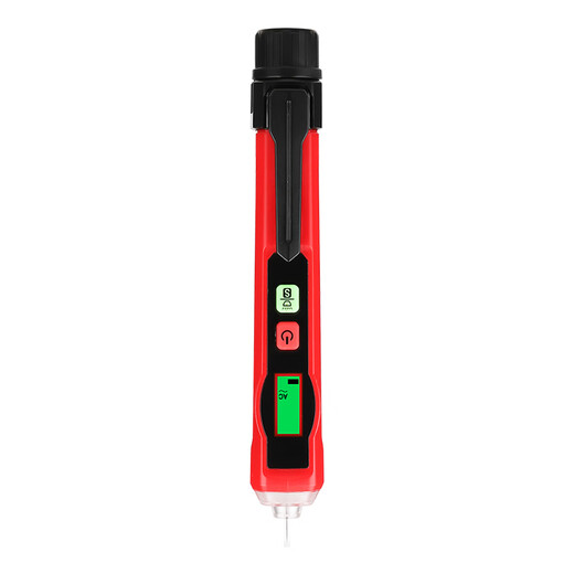 Delixi Electric Induction Test Pen Contactless Line Testing Electrician Special High-precision Testing Pen Digital Display Testing Pen 12250V