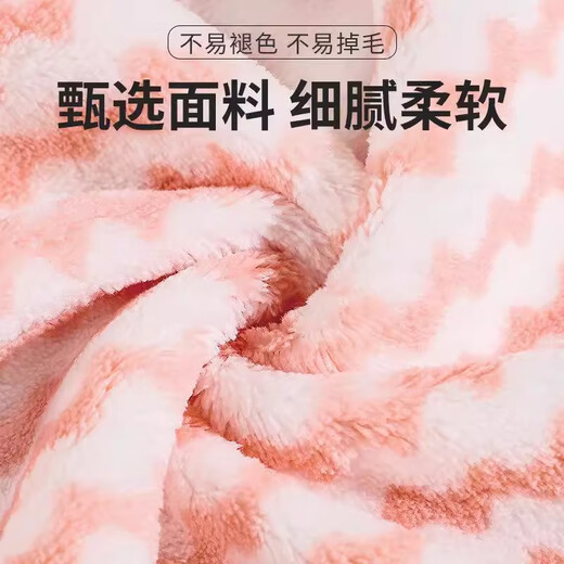 Shy Xiaoqing coral velvet rag, absorbent dishcloth, kitchen special non-linting towel, thickened table wiping cloth, lazy scouring pad, 10 coral velvet rags
