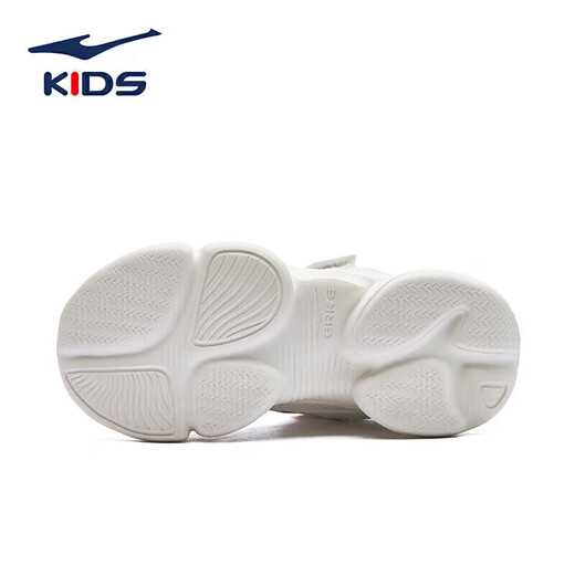 Hongxing Erke (ERKE) children's shoes, children's girls' regular jogging shoes, children's sports shoes 64122120096 Oak bud white/angelo purple 33