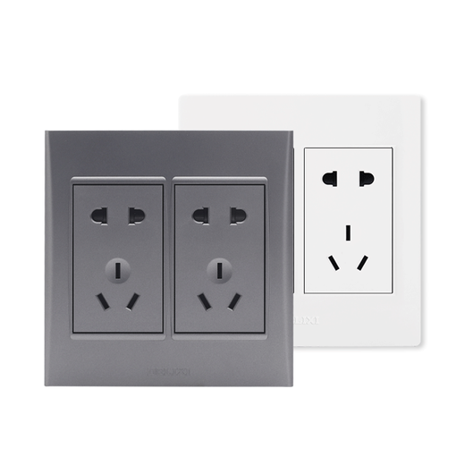 120 type switch socket large panel old rectangular concealed wall two-position five-hole ten-hole small-blank