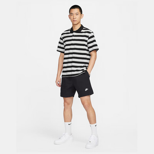Nike (Nike) Summer New Polo Polo Men's Pure Cotton Abel Sleeve New Sports T-shirt Loose Casual Wear FN3897-010 L