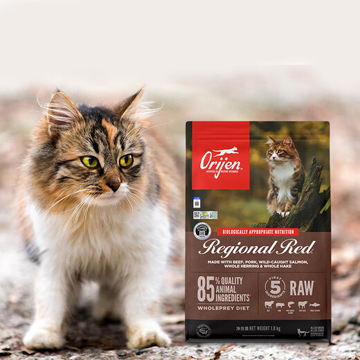 Orijen Original Prey Craving Red Meat Ten Kinds of Meat for Fattening and Blushing Adult Cats General Cat Food 5.4kg Fattening and Meaty Red Meat Cat Food 5.4kg 2025-07-18