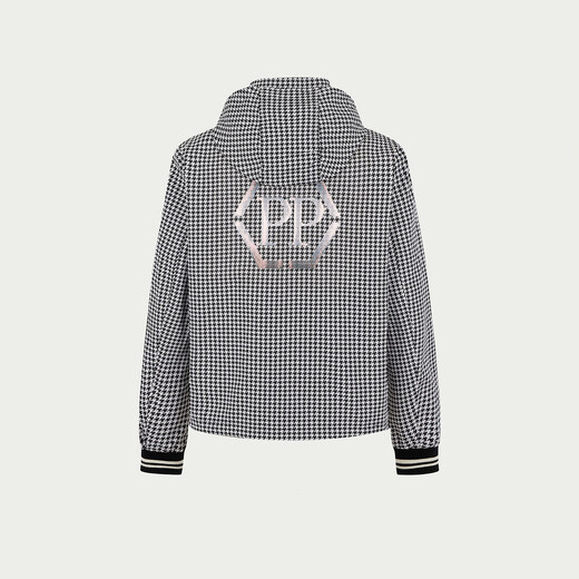 PP PIERRE PIERUCCIPP意大利轻奢男装2025秋季新款长袖开衫毛衫潮开学季 黑色花版 46