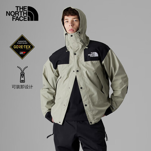 北面（The North Face）UE冲锋衣男GORE-TEX硬核防水透气硬壳外套上新美码|831M 5IF/灰色 XXL/190/124A