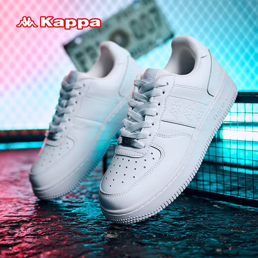 Kappa (Kappa) women's shoes autumn 2025 new height increasing white shoes for women versatile casual sports sneakers for women Lu Yubai 38
