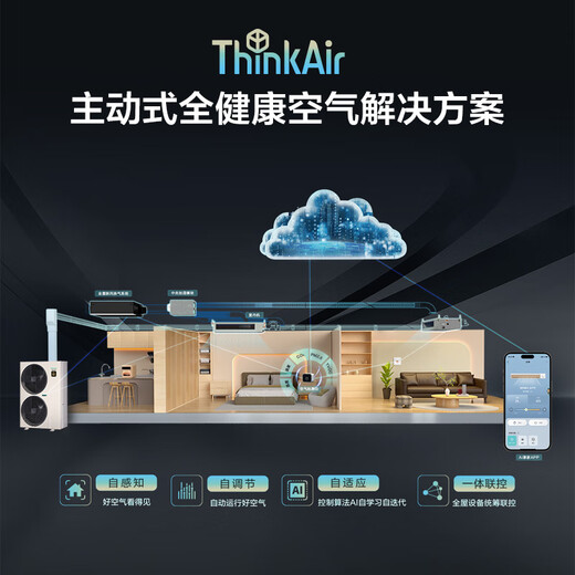 Hisense central air conditioner 5G + Honor home series home multi-connection first-level energy efficiency full DC frequency conversion 5G IoT intelligent control 5 horses first-level energy efficiency | one to five