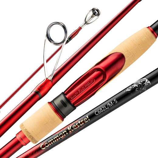 
DMX Kestrel Transformation Lure Rod L to M Powerful Fine Rod 2.03m Quick Adjustment 2-17g 2.03m Straight Handle S682 L/M Quick Adjustment Kestrel Transformation Lure Rod