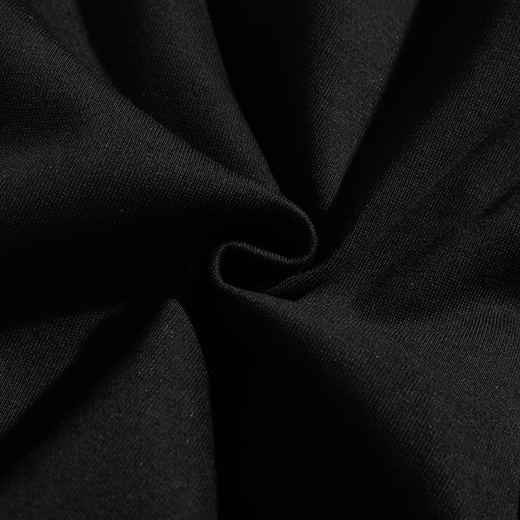 Chutang pants men's velvet thickened loose straight wide-leg American knitted sweatpants sweatpants black/velvet 2XL