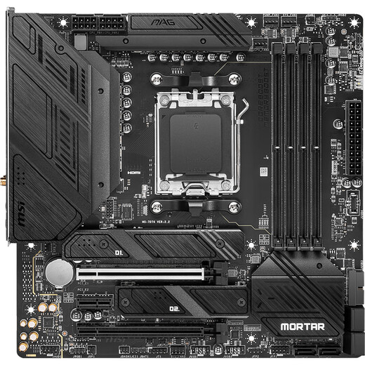 微星（MSI）B650 X870E 搭 AMD 锐龙R9 9900X 9950X CPU主板套装 板U套装 B650M MORTAR WIFI 9950X散片