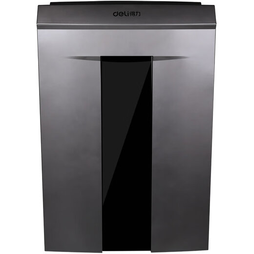 Deli Small Paper Shredder Mini Office à domicile Dédié Business Desktop entièrement automatique Shredder 8 pièces 60 minutes [4 Niveau Confidentiel] 20L-9907 Deli Shredder