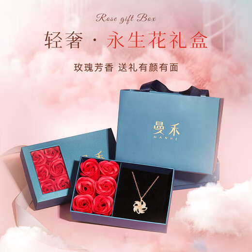 Manhe S925 silver necklace for women 2025 new pendant clavicle chain jewelry wife birthday gift for girl friends