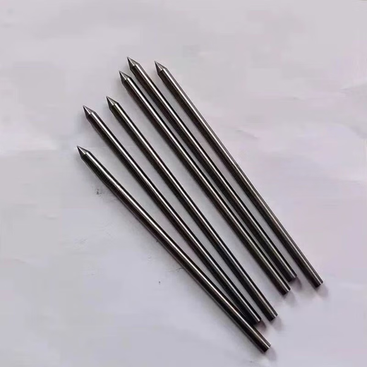 XMSJ Tungsten Carbide Round Rod Punching Pin/Alloy Punching Pin/Engraving Knife/Tip Tungsten Steel Scratch Tungsten Steel 12/D7170mm One-end Grinding/Stack