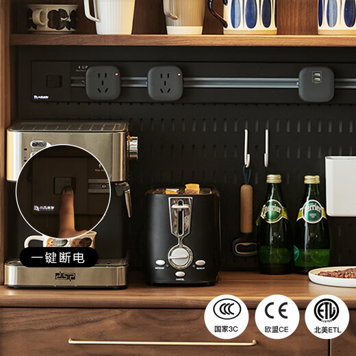 Erji wood made of North American black walnut sideboard solid wood high-end storage cabinet can be embedded in the dining table living room multi-functional tea cabinet Convenience sideboard 1.2m North American black walnut