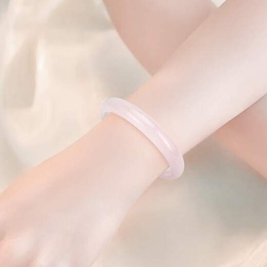 古耐玛瑙玉手镯少女款冰种玉髓紫罗兰镯子芋泥啵啵三八妇女节礼物实用 【升级款】S829手镯内径62