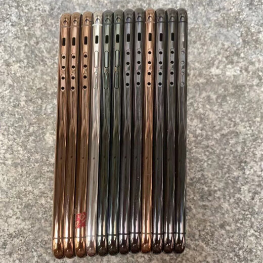 Suitable for Apple 11pro back shell iphone11max original disassembly shell glass back cover middle frame edge assembly 11ProMax gold 9 new