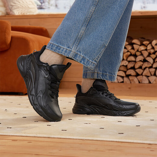 361 Men's sports shoes, autumn and winter plus velvet to keep warm, outdoor water-repellent casual running cotton shoes 672332205BF-3