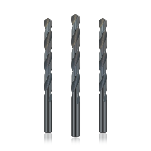 Japan's Fujitsu original imported Litchi L500 cobalt-containing high-speed steel straight handle twist drill bit 0.217.5 D17.5