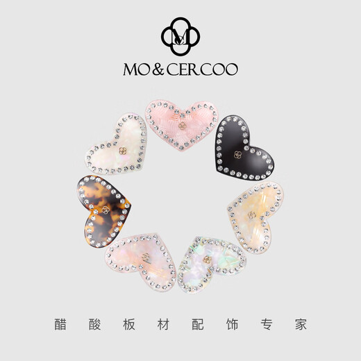 Cercoo liu yifei huang yimei rosa Liebe Säure gebrochene Haarnadel -Pony -Haarnadel -Clip -Kopfschmuck