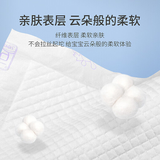 Deyou baby diaper pad disposable diaper waterproof breathable non-washable nursing pad newborn baby maternity pad diaper pad Silver M size 46 pieces/pack *4 pack