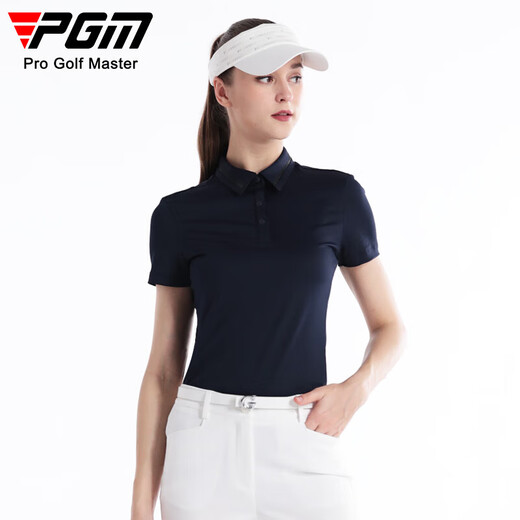PGM Golf Ropa para mujeres Ropa para mujer Transpirable Camiseta de camiseta de manga corta YF673-Nakura S