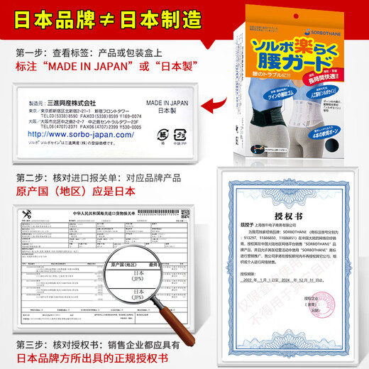 SORBOTHANE日本原装进口护腰带腰间盘突出腰肌劳损腰托护具运动护腰久坐神器