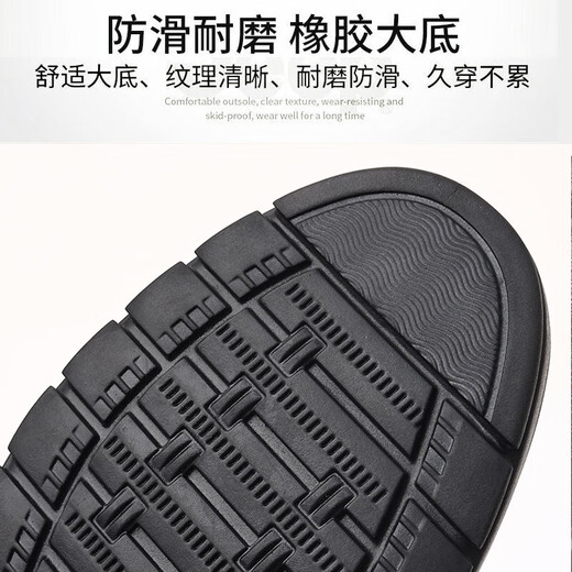 
Classic car summer men's leather shoes hole shoes hollow leather sandals men's summer breathable men's shoes genuine leather non-slip casual dad's shoes LYC9921 black 40