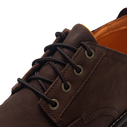 Timberland添柏岚男鞋靴子春秋户外低帮运动鞋复古休闲鞋商务通勤皮鞋A699P A699PW07/深棕色 43.5