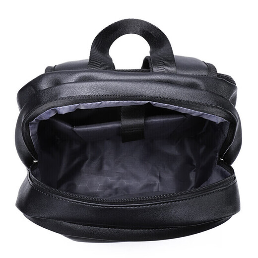 Golf (GOLF) Backpack Men's Computer Backpack Men's Soft Leather Travel Backpack Water-Repellent Casual Student School Bag