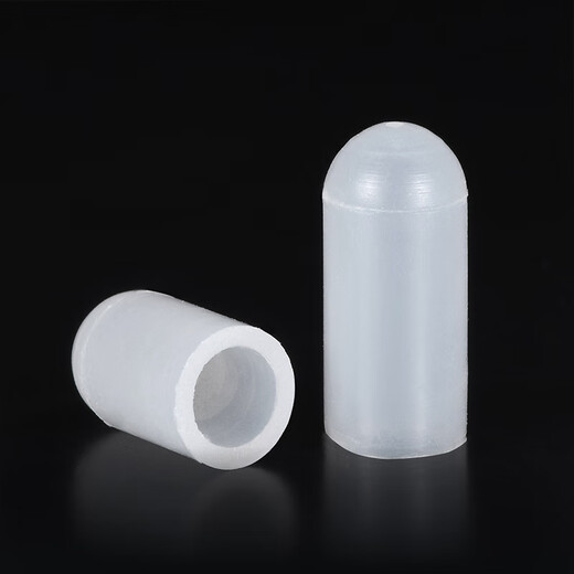 JINGGONG silicone sleeve, high temperature resistant protective sleeve, screw anti-collision pipe sleeve, threaded screw electroplating, multi-purpose waterproof rubber dust cap M3*13 (50 pcs/industrial grade)